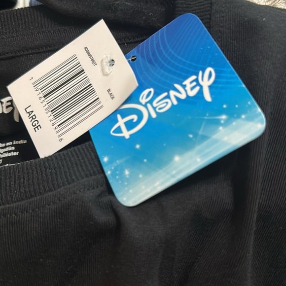 Disney Black Tee with Mickey Mouse in Yellow and Red - Picture 4 of 4